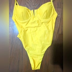 Kittenish bathing suit